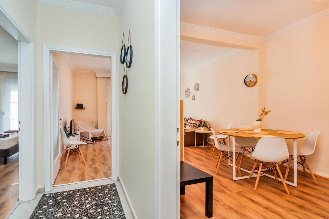 Grand Apartment Next To Center 3Bd 110Sqm Szaloniki Kültér fotó